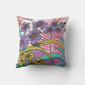 ハワイアンによっては枕が開花します クッション (裏面)