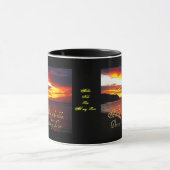 ハワイアンの単語と引用文マグ マグカップ (中央)