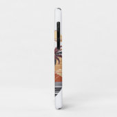 ハワイアンの夕日とヤシの木。 Case-Mate iPhoneケース (裏面/左)