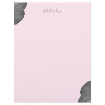 ハワイアンの夢を白黒で