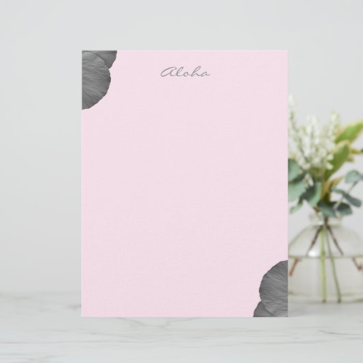 ハワイアンの夢を白黒で (スタンド正面)