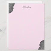 ハワイアンの夢を白黒で (正面/裏面)