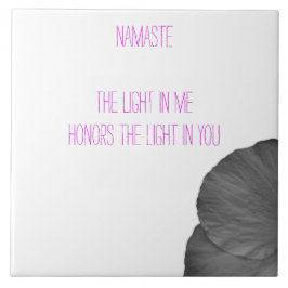 ハワイアンの夢を白黒で タイル