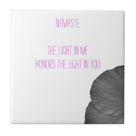 ハワイアンの夢を白黒で タイル