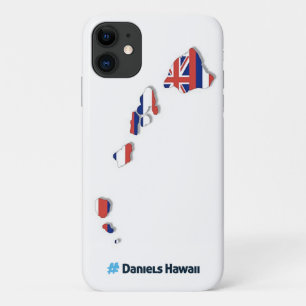 ハワイアンの島とハワイアンのフラグiPhone 11ケース iPhone 11 ケース