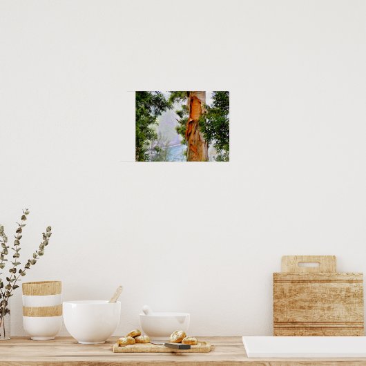 ハワイアンの木のポスター ポスター (キッチン)