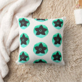 ハワイアンの花 クッション (ブランケット)