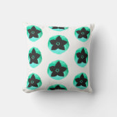 ハワイアンの花 クッション (正面)