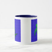 ハワイアンのHonuの岩石彫刻のマグ マグカップ (中央)