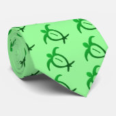 ハワイアンのHonuの岩石彫刻-タイ ネクタイ (ロール)