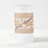 ハワイアンのHonu nの魚種族のポーハナ! ビールのジョッキ フロストグラスビールジョッキ (中央)