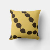 ハワイアンのKukuiのナットの装飾用クッション クッション (裏面)