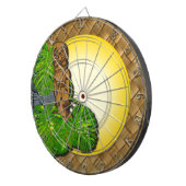 ハワイアンのTikiのダート盤3 ダーツボード (正面右)