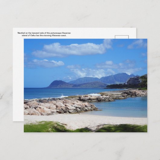 ハワイアンはがき ポストカード (正面/裏面)