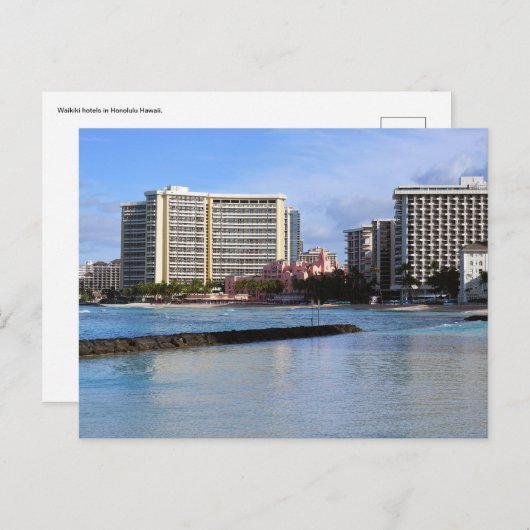 ハワイアンはがき ポストカード (正面/裏面)
