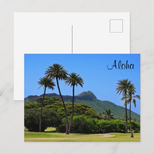ハワイアンはがき ポストカード (正面/裏面)