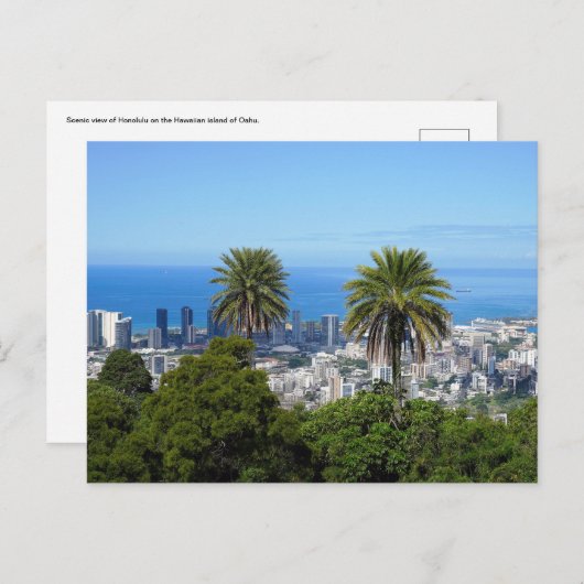 ハワイアンはがき ポストカード (正面/裏面)