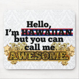 ハワイアンは、しかし私を素晴らしい電話します マウスパッド