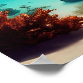 ハワイアンアイランドカオラウエアロハ ポスター (角)