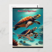 ハワイアンアイランドカオラウエアロハ ポストカード (正面/裏面)