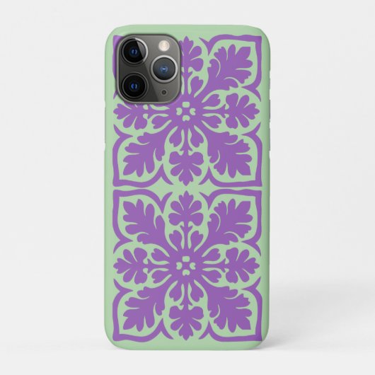 ハワイアンアイランドキルトの掛け布団カバー Case-Mate iPhoneケース (裏)