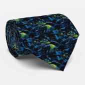 ハワイアンアイランドチェーンイン抽象芸術 ネクタイ (ロール)