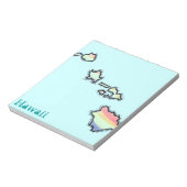 ハワイアンアイランドチェーンメモ帳 ノートパッド (回転)