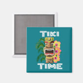 ハワイアンアイランドティキ像 マグネット (正面/裏面)