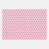 ハワイアンアイランドトロピカルハイビスカスフラワーズフローラ ラッピングペーパーシート (正面2)