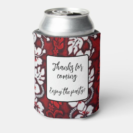 ハワイアンアイランドビーチ結婚式の恩恵 缶クーラー (缶裏面)