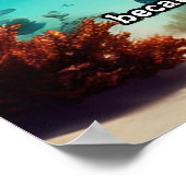 ハワイアンアイランドマウイアロハ ポスター (角)