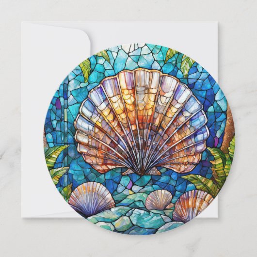 ハワイアンアロハアートカードバ空白のック (正面)