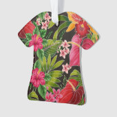 ハワイアンアロハシャツクリスマスオーナメント オーナメント (正面)