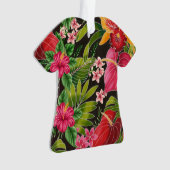 ハワイアンアロハシャツクリスマスオーナメント オーナメント (正面)