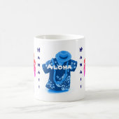 ハワイアンアロハスタイル魔法マグ モーフィングマグカップ (中央)