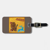 ハワイアンアロハティキバーレトロルアウ(ハワイ式宴会)パーティー ラゲッジタグ (正面横)