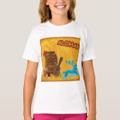 ハワイアンアロハティキバーレトロルアウ（ハワイ式宴会）パーティー Tシャツ (正面)