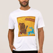 ハワイアンアロハティキバーレトロルアウ(ハワイ式宴会)パーティー Tシャツ (正面)