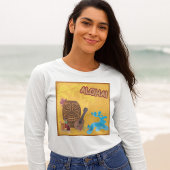 ハワイアンアロハティキバーレトロルアウ（ハワイ式宴会）パーティー Tシャツ