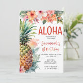 ハワイアンアロハバースデーパーティー 招待状 (スタンド正面)