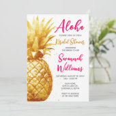 ハワイアンアロハブライダルシャワーパーティー 招待状 (スタンド正面)