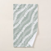 ハワイアンアロハプリントトロピカルパターン バスタオルセット (ハンドタオル)