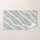 ハワイアンアロハプリントトロピカルパターン バスタオルセット (ハンドタオル)