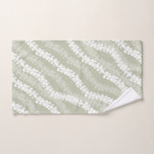 ハワイアンアロハプリントトロピカルパターン バスタオルセット (ハンドタオル)