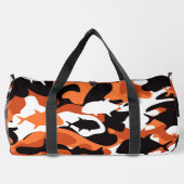 ハワイアンアロハプリント ダッフルバッグ (裏面)