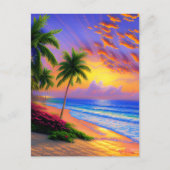 ハワイアンアロハポストカード ポストカード (正面)