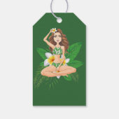 ハワイアンアロハルアウ（ハワイ式宴会）パーティーゲストハウス ギフトタグ (裏面)