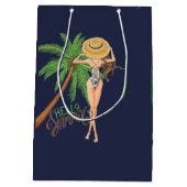 ハワイアンアロハルアウ（ハワイ式宴会）パーティーゲストハウス ミディアムペーパーバッグ (裏面)