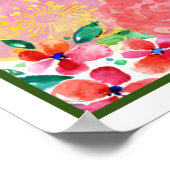 ハワイアンアロハ結婚の歓迎 ポスター (角)