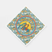 ハワイアンアロハ スタンダードランチョンナプキン (角)